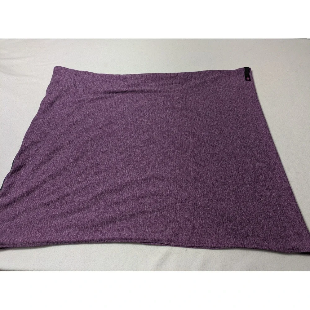Lululemon Vinyasa Scarf Wrap Infinity Convertible Snap Purple Stripe 60